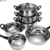 KitchenPrince 12-Delige Pannenset RVS - Pottenset - Kookpannen - Koekenpan - Steelpan - Bakpan - PFAS-Vrij - Pannenset - Pannenset Inductie - Antiaanbaklaag - Koekenpannenset 2 KitchenPrince 12-Delige Pannenset RVS - Pottenset - Kookpannen - Koekenpan - Steelpan - Bakpan - PFAS-Vrij - Pannenset - Pannenset Inductie - Antiaanbaklaag - Koekenpannenset -Keuken Verkoop 1200x1015 1