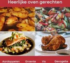 YUGN COMBI Set Braadslede Ovenschaal Combi Braadslee Oven Set - 2x Braadslede Met Rooster Voor Ovengerechten - 36x27x7CM En 40x30x7CM En Inclusief Bakkwast - Cadeau- Cadeautip -Keuken Verkoop 1200x1070 1