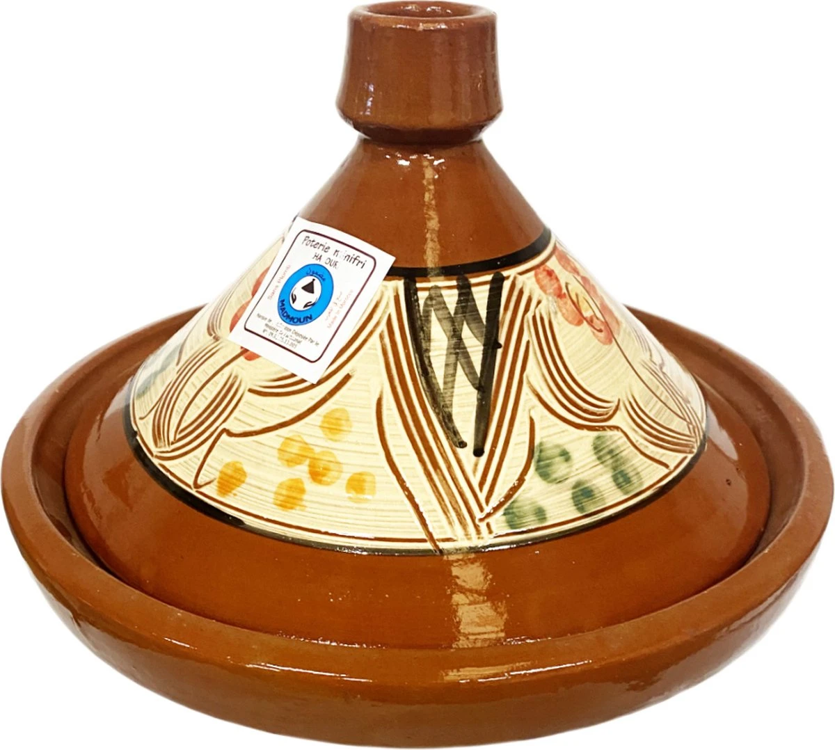 Marokkaanse Familie Tajine - Ø 33 Cm 4 Marokkaanse Familie Tajine - Ø 33 Cm - Afbeelding 2