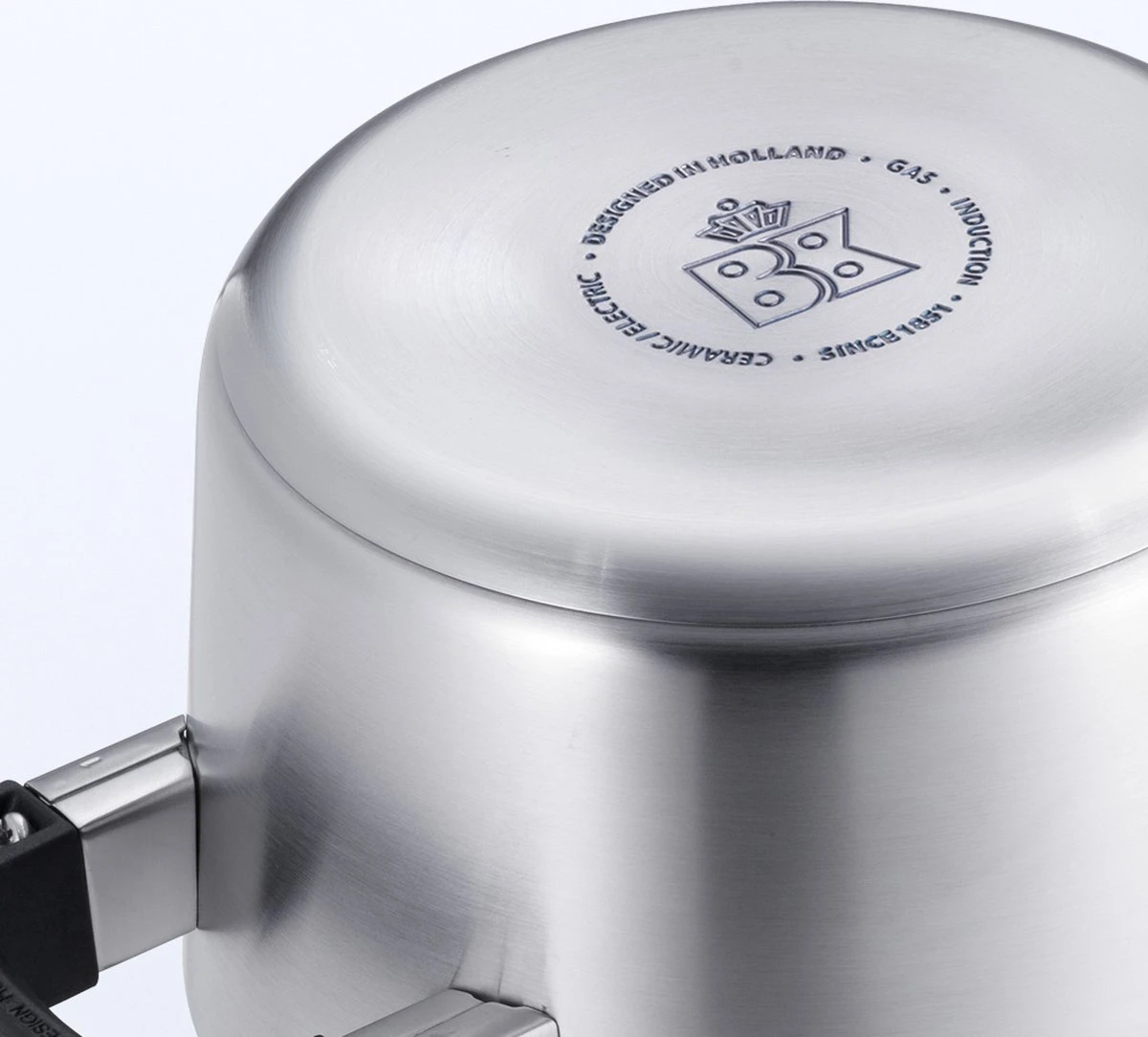 BK Conical Cool Pannenset - 4-delig - RVS – Geschikt Voor Alle Warmtebronnen 8 BK Conical Cool Pannenset - 4-delig - RVS – Geschikt Voor Alle Warmtebronnen - Afbeelding 6