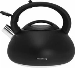 Fluitketel Waterkoker Mat Zwart 2.7 L ‘’Black Amethyst‘’ RVS – Inductie - Vatwasser