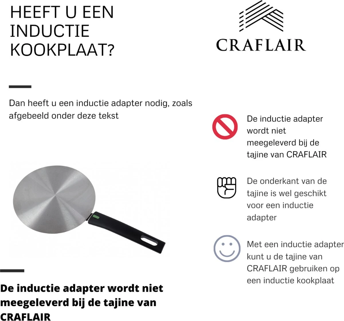 CRAFLAIR ~ Tajine ~ Ø 30 Cm ~ Geschikt Voor Inductie - Adapter ~ Handgemaakt ~ Geglazuurd Keramiek 5 CRAFLAIR ~ Tajine ~ Ø 30 Cm ~ Geschikt Voor Inductie - Adapter ~ Handgemaakt ~ Geglazuurd Keramiek - Afbeelding 3