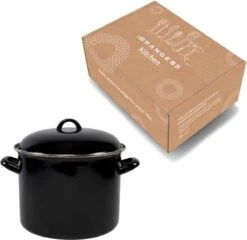 Orange85 Soeppan - Stamppot Pan - Inductie - Zwart - 8 Liter - Staal - Alle Warmtebronnen 9 Orange85 Soeppan - Stamppot Pan - Inductie - Zwart - 8 Liter - Staal - Alle Warmtebronnen -Keuken Verkoop 1200x1168 3