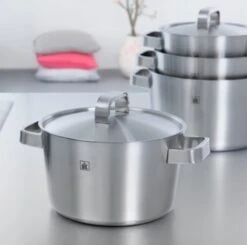 BK Conical+ Kookpannenset - 5-delig - RVS - Inductie 25 BK Conical+ Kookpannenset - 5-delig - RVS - Inductie -Keuken Verkoop 1200x1189