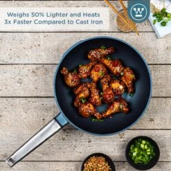 Westinghouse Performance Series - Wokpan Inductie - 28cm Luxe Wok Met Deksel - Blauw - Geschikt Voor Alle Warmtebronnen 16 Westinghouse Performance Series - Wokpan Inductie - 28cm Luxe Wok Met Deksel - Blauw - Geschikt Voor Alle Warmtebronnen -Keuken Verkoop 1200x1200 147