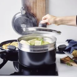 GreenPan Memphis Pannenset - 20-delig - Zwart - Inductie - PFAS-vrij 15 GreenPan Memphis Pannenset - 20-delig - Zwart - Inductie - PFAS-vrij -Keuken Verkoop 1200x1200 52