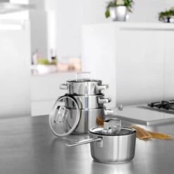 BK Conical Deluxe Kookpannenset - 5 Delig - RVS 22 BK Conical Deluxe Kookpannenset - 5 Delig - RVS -Keuken Verkoop 1200x1200 59