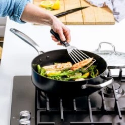 GreenPan Copenhagen Stoofpan Met Deksel En Extra Handvat 28cm/4.3L -Keuken Verkoop 1200x1200 861