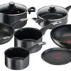 TEFAL YY4390FA Pannenset 10-delig ONBEPERKT - Antiaanbaklaag - Alle Kookplaten Inclusief Inductie - Krasbestendig - Thermo-Signal -Keuken Verkoop 1200x604 1