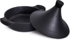 Aluminium Tajine Agadir- Matt Black Geschikt Ook Voor Inductie 16 Aluminium Tajine Agadir- Matt Black Geschikt Ook Voor Inductie -Keuken Verkoop 1200x679 1