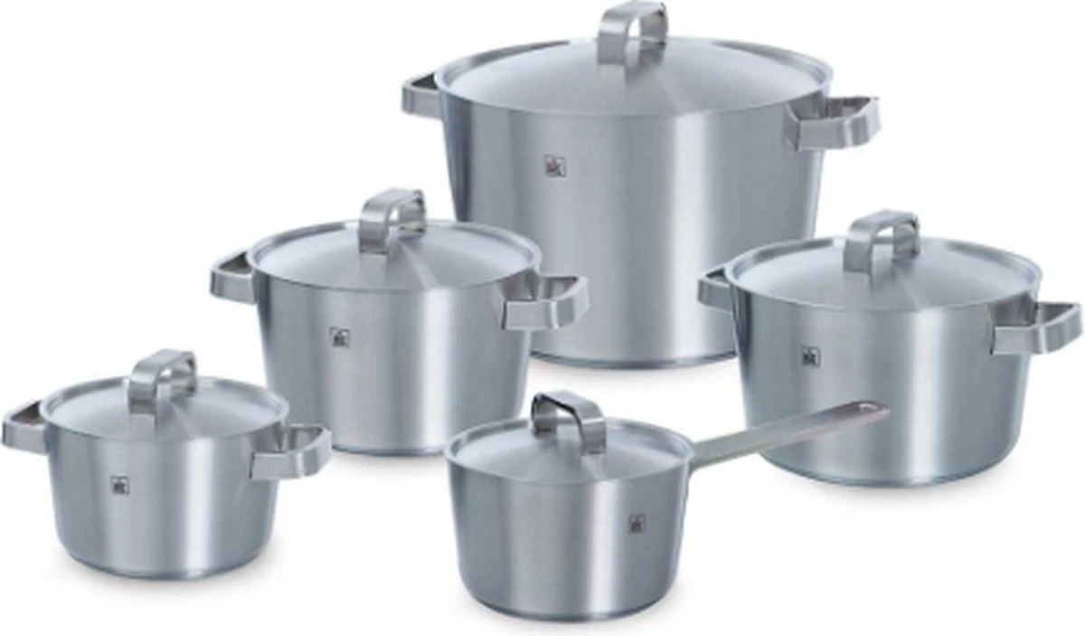 BK Conical+ Kookpannenset - 5-delig - RVS - Inductie 18 BK Conical+ Kookpannenset - 5-delig - RVS - Inductie - Afbeelding 16