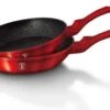 Berlinger Haus 1612 - Set Van 2 Granietpannen - Koekenpan - Rood Metallic - Burgundy Line - 22 En 26 Cm -Keuken Verkoop 1200x759