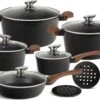 Edënbërg Black Line - 12-delige Luxe Pannenset Van Gesmeed Aluminium 1 Edënbërg Black Line - 12-delige Luxe Pannenset Van Gesmeed Aluminium -Keuken Verkoop 1200x761 1