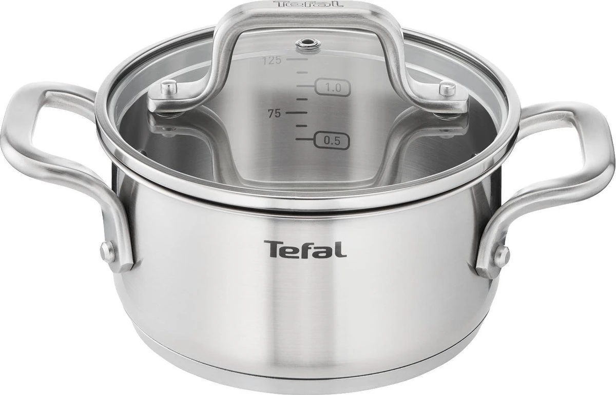 Tefal Virtuoso Pannenset 5 Delig - Hoge Kookpan Ø 22 Cm + Steelpan Ø 16 Cm + Kookpannen Ø 18/20/24 Cm 10 Tefal Virtuoso Pannenset 5 Delig - Hoge Kookpan Ø 22 Cm + Steelpan Ø 16 Cm + Kookpannen Ø 18/20/24 Cm - Afbeelding 8