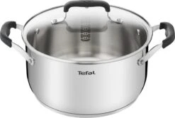 Tefal Cook & Cool E493S6 - Set 3-delig (kookpan 20/24 + Steelpan 16) -Keuken Verkoop 1200x807