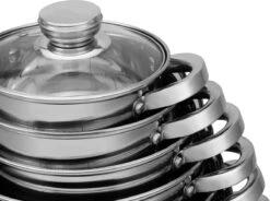 Edënbërg Classic Line - RVS Luxe Pannenset 12 Delig - Voorzien Van 9-Laags Bodem! -Keuken Verkoop 1200x892