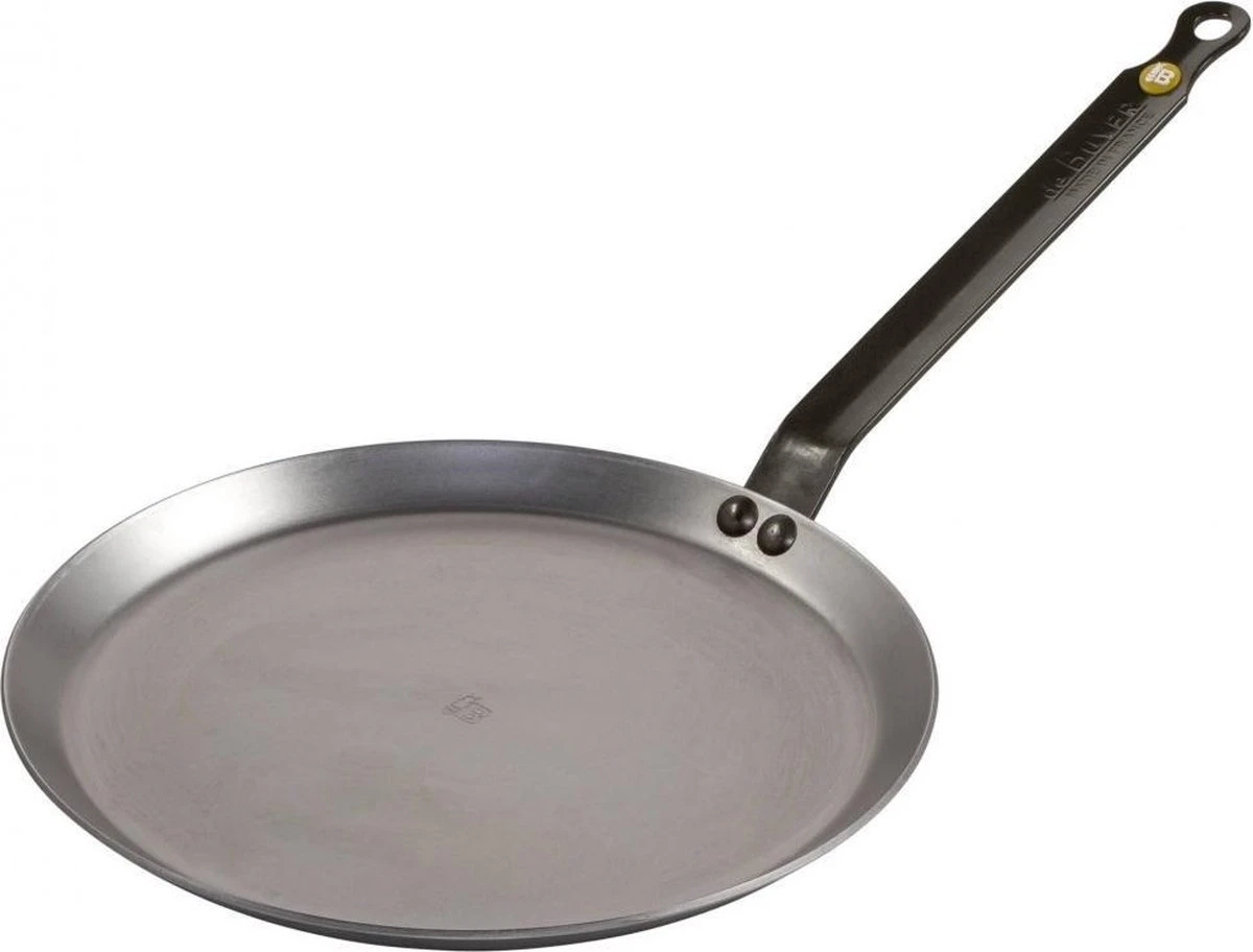 DeBuyer Mineral B Element Crêpe- En Pannenkoekenpan - Ø 24 Cm 3 DeBuyer Mineral B Element Crêpe- En Pannenkoekenpan - Ø 24 Cm